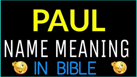 paul meaning in tamil|paul name meaning in english.